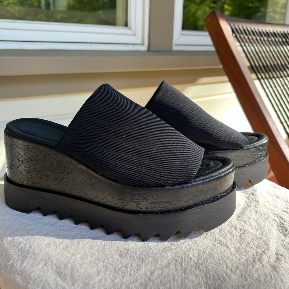 Stella Montreal Block Platform Heels